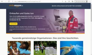 Startseite smile.amazon.de
